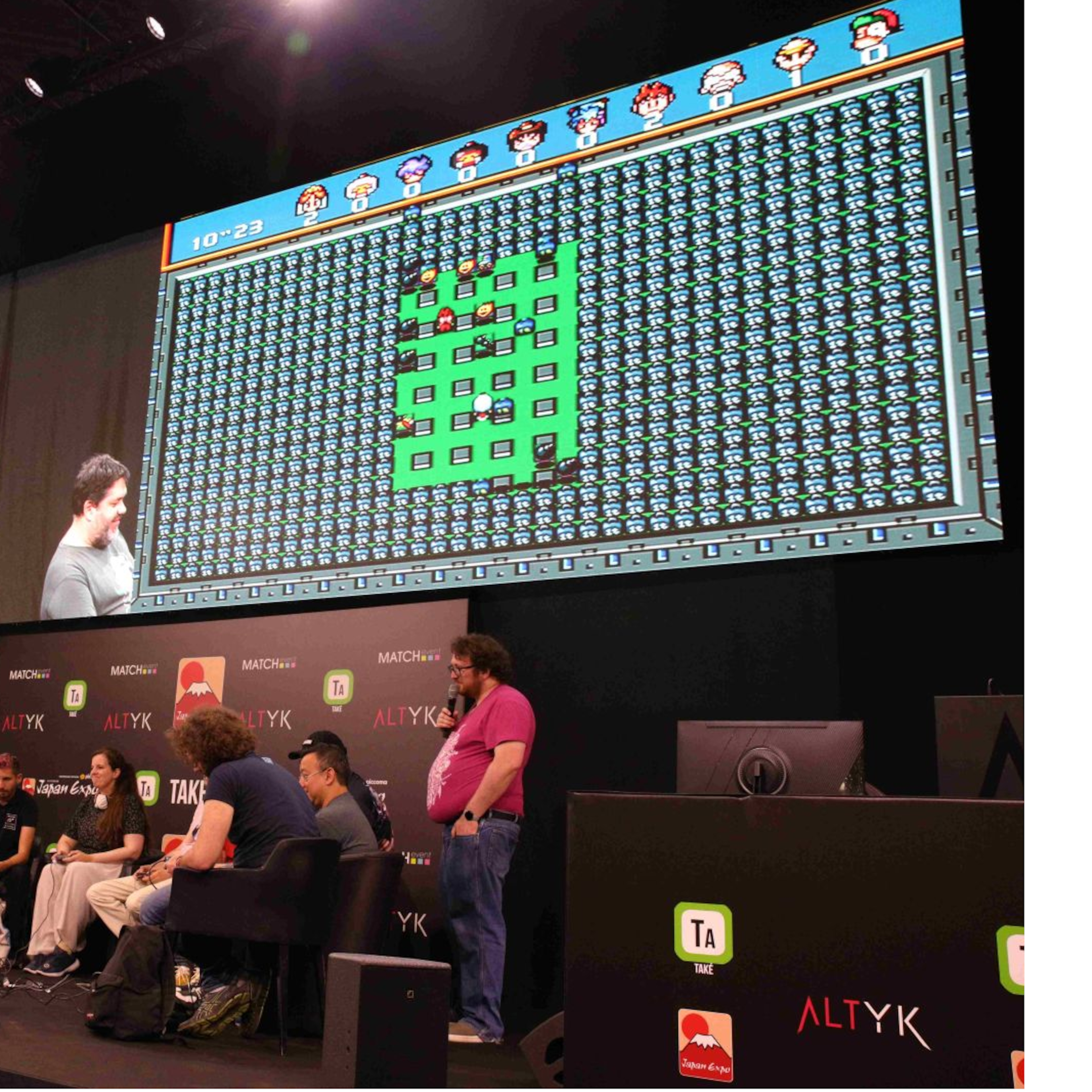 Finale du tournoi Bomberman