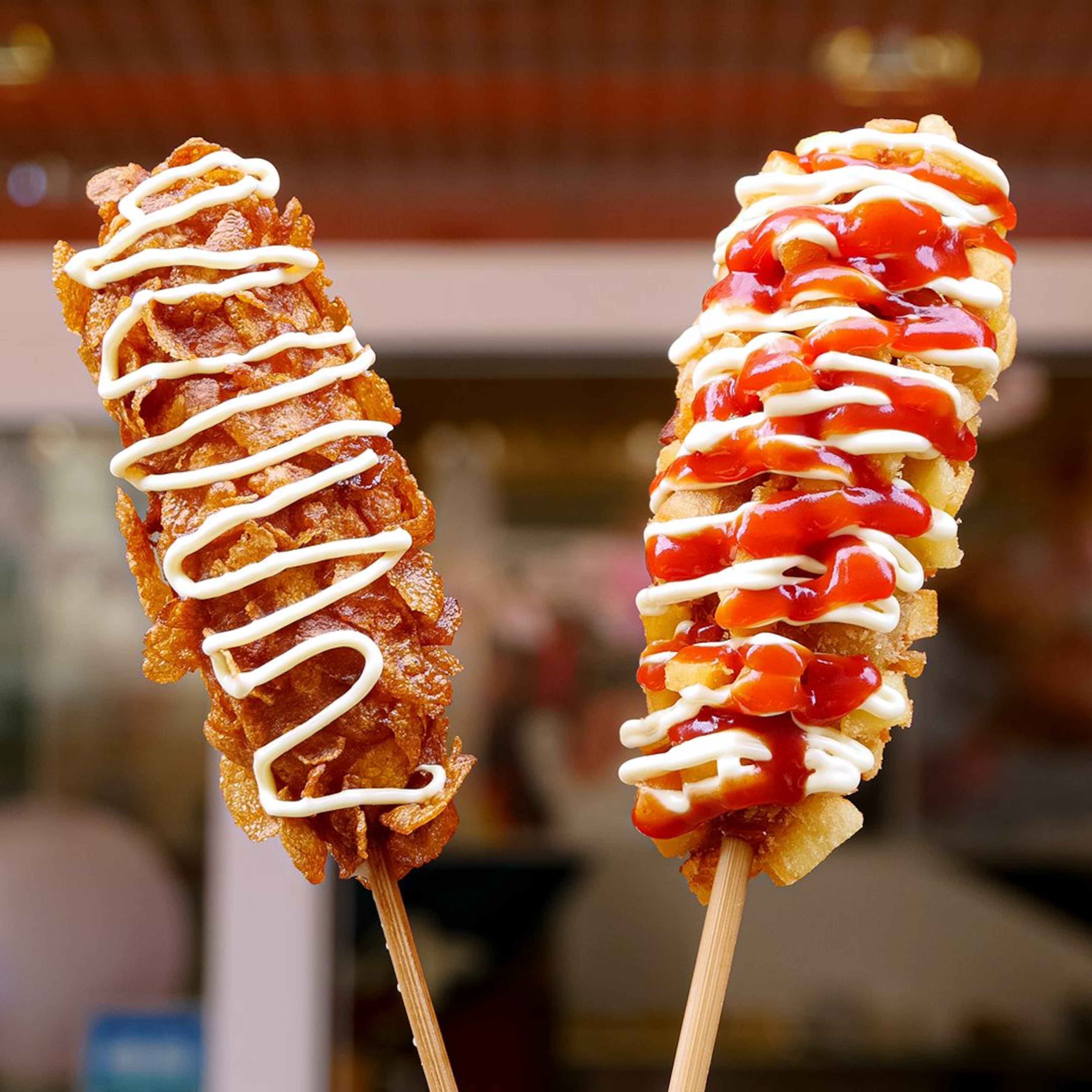 Budji, corndog